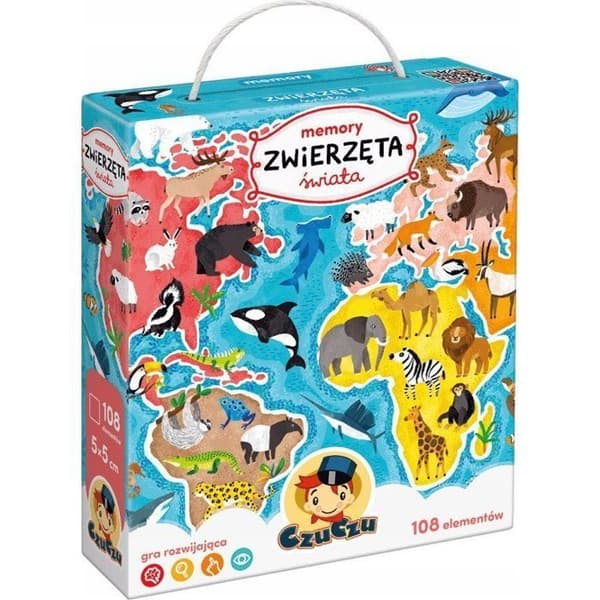 Tillbehör för multi-spel bord - reservdel för multi-spel bord Czuczu - GXP-884853 - Spel för minnet Världens djur