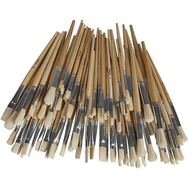 Penselset - nr. 1-10 - 80 st