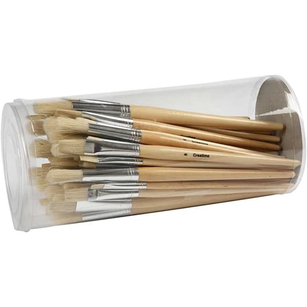 Penselset - nr. 1-10 - 80 st