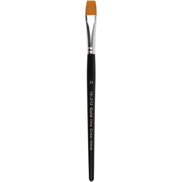 Pensel Gold Line Platt - nr 12 - 6 st