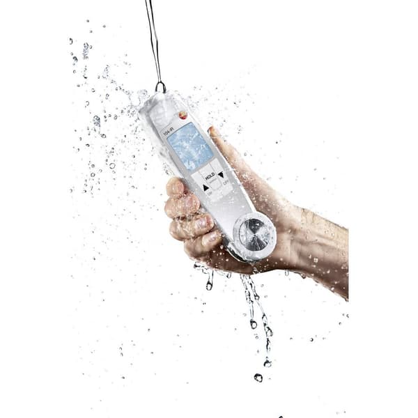 testo 104-IR Instickstermometer (HACCP) Temperaturmätningsområde (intervall) -50 till 250 °C Sensortyp NTC HACCP-konfor