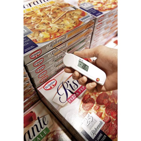 testo 103 Instickstermometer (HACCP) Temperaturmätningsområde (intervall) -30 till 220 °C Sensortyp NTC HACCP-konform