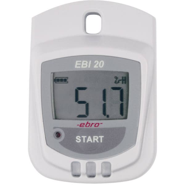 ebro 1601-0044-Z EBI 20-TH1 Mutli-datalogger Uppmätt värde Fuktighet, Temperatur -30 till +70 °C 0 till 100 % rF