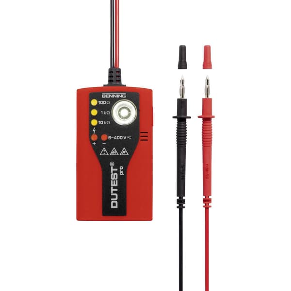 Benning DUTEST pro Genomgångsmätare CAT III 300 V LED, Akustik