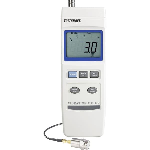 VOLTCRAFT VBM-100 Vibrationsmätare ±5 %