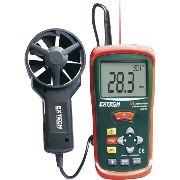 Extech AN200 Anemometer 0.4 till 30 m/s