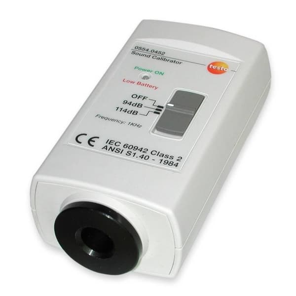 testo 0554 0452 Kalibrator Ljudtrycksnivå