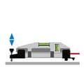 Miniatyrbild 3 av 4: Laserliner HandyLaser Compact 025.03.00A Laservattenpass 17 cm 50 m 0.5 mm/m
