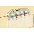 Miniatyrbild 4 av 4: Laserliner HandyLaser Compact 025.03.00A Laservattenpass 17 cm 50 m 0.5 mm/m