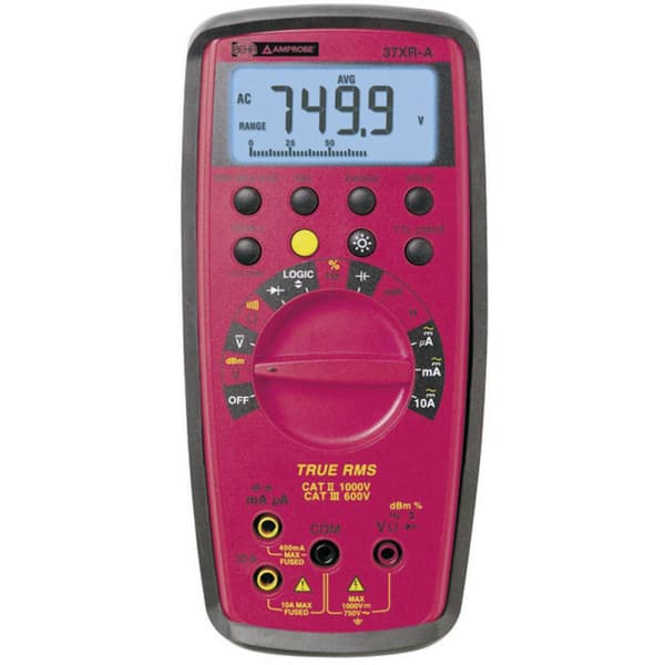Beha Amprobe 3454698 Handmultimeter digital CAT II 1000 V, CAT III 600 V Display (Beräkningar): 9999