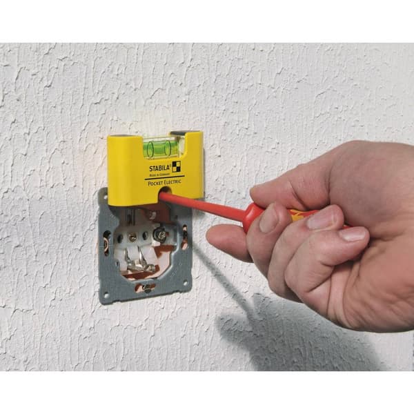 Stabila Pocket Electric 18115 Mini-vattenpass 7 cm 1 mm/m