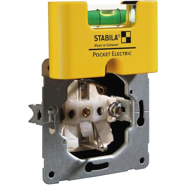 Stabila Pocket Electric 18115 Mini-vattenpass 7 cm 1 mm/m
