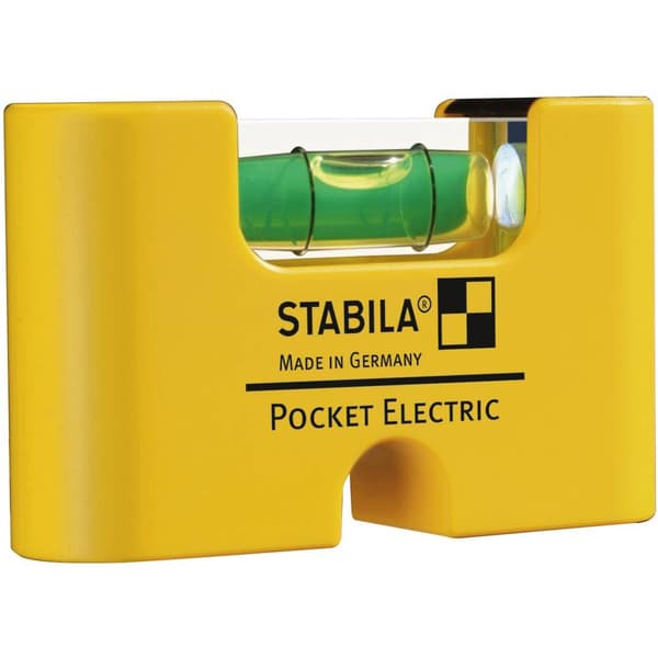 Stabila Pocket Electric 18115 Mini-vattenpass 7 cm 1 mm/m