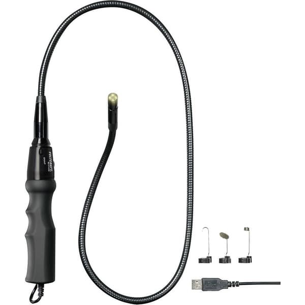 USB-Endoskop VOLTCRAFT BS-17+ Sond-Ø: 8 mm Sondlängd: 93 cm Bildfunktion, Video-funktion, LED-belysning, Fokusering