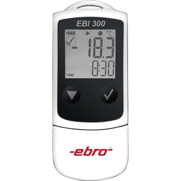 ebro 1340-6330 EBI 300 Temperatur-datalogger Uppmätt värde Temperatur -30 till 70 °C