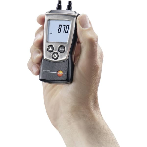 testo 510 Tryckmätare Lufttryck 0 - 100 hPa Magnetisk baksida