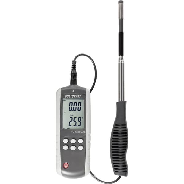 Anemometer VOLTCRAFT PL-135HAN 0.1 till 25 m/s