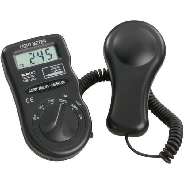 VOLTCRAFT MS-1300 MS-1300 Luxmeter 0.1 - 50000 lx