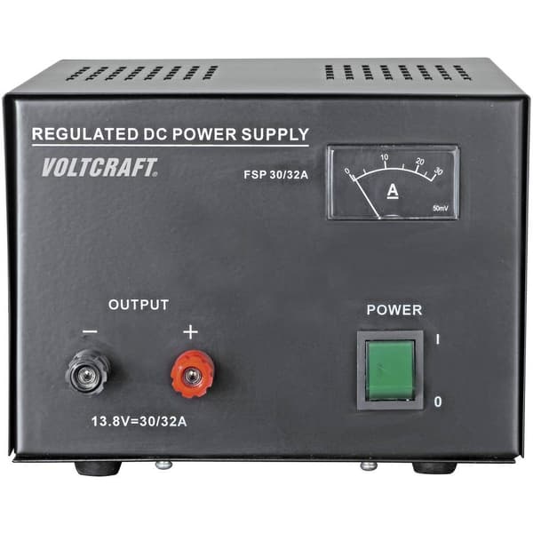 VOLTCRAFT FSP-11330 Laboratorieaggregat, fast spänning 13.8 V/DC 30 A 415 W Antal utgångar 1 x