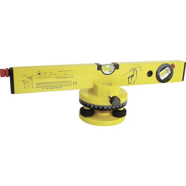 Brüder Mannesmann M81110 Laservattenpass inkl. Stativ 40 cm 30 m 0.5 mm/m