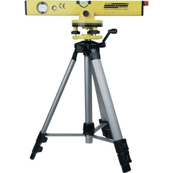Brüder Mannesmann M81110 Laservattenpass inkl. Stativ 40 cm 30 m 0.5 mm/m