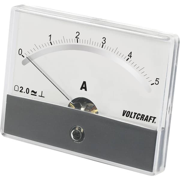 VOLTCRAFT AM-86X65/5A/DC AM-86X65/5A/DC Mätare för inbyggnad AM-86X65/5A/DC Vridspole
