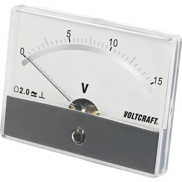 VOLTCRAFT AM-86X65/15V/DC AM-86X65/15V/DC Mätare för inbyggnad AM-86X65/15V/DC Vridspole