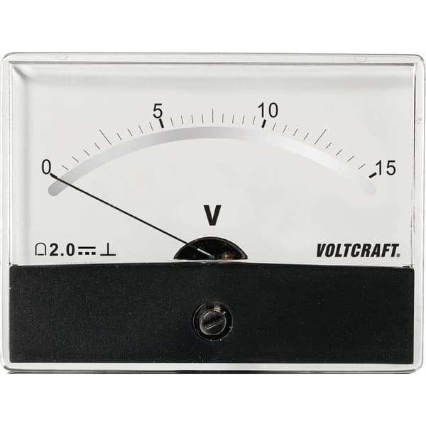 VOLTCRAFT AM-86X65/15V/DC AM-86X65/15V/DC Mätare för inbyggnad AM-86X65/15V/DC Vridspole
