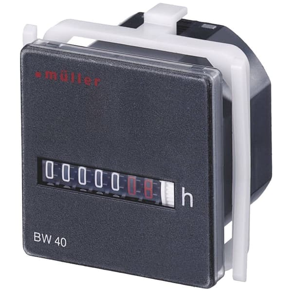 Müller BW 40.18 230V 50Hz Drifttidsmätare Rullräkneverk