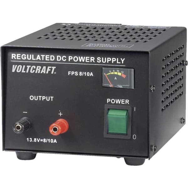 VOLTCRAFT FSP-1138 Laboratorieaggregat, fast spänning 13.8 V/DC 8 A 110 W Antal utgångar 1 x