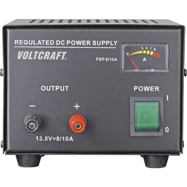 VOLTCRAFT FSP-1138 Laboratorieaggregat, fast spänning 13.8 V/DC 8 A 110 W Antal utgångar 1 x