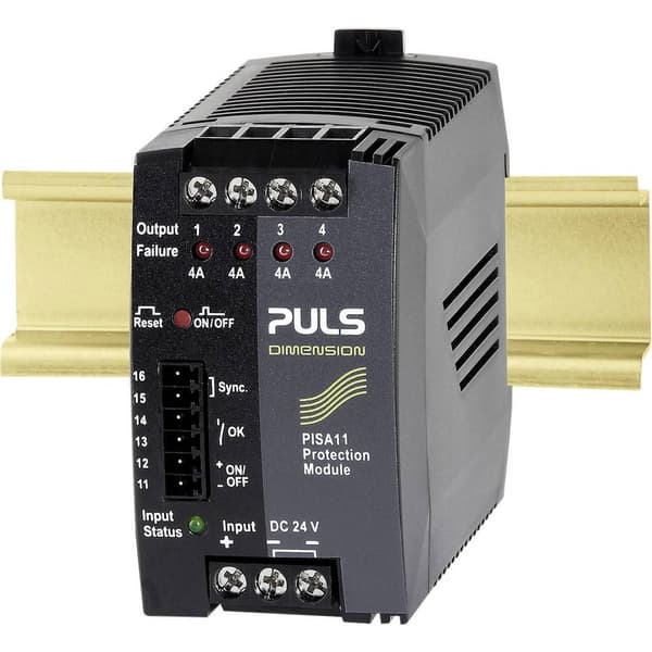 PULS DIMENSION PISA11.404 Säkerhetsmodul 24 V/DC 3.7 A Antal utgångar:4 x Innehåll 1 st
