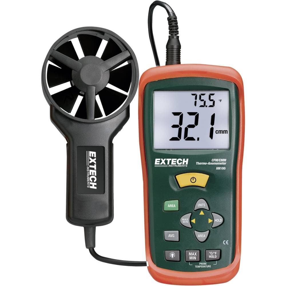 Extech AN100 Anemometer 0.4 til 30 m/s