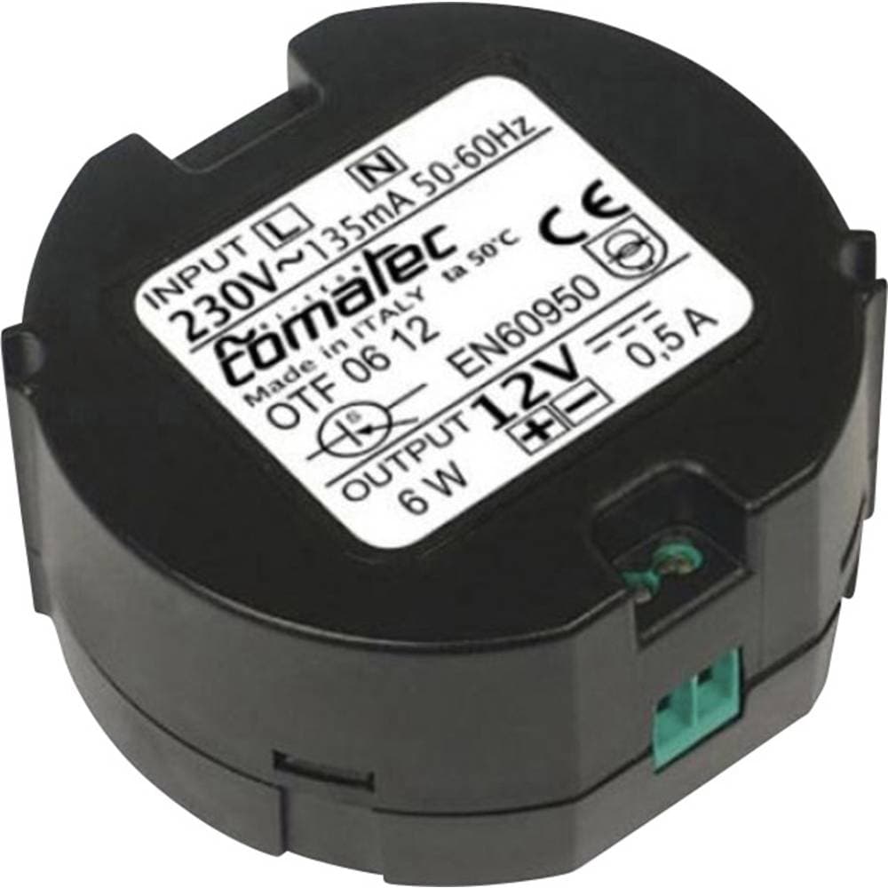 Comatec OTF/06.12RA AC/DC-integreret strømforsyning 0.5 A 6 W 12 V/DC
