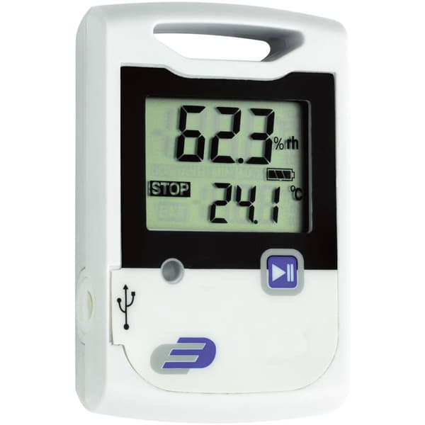 Dostmann Electronic 5005-0002 LOG20 Mutli-datalogger Uppmätt värde Temperatur, Fuktighet -30 till 60 °C 0 till 99 % rF