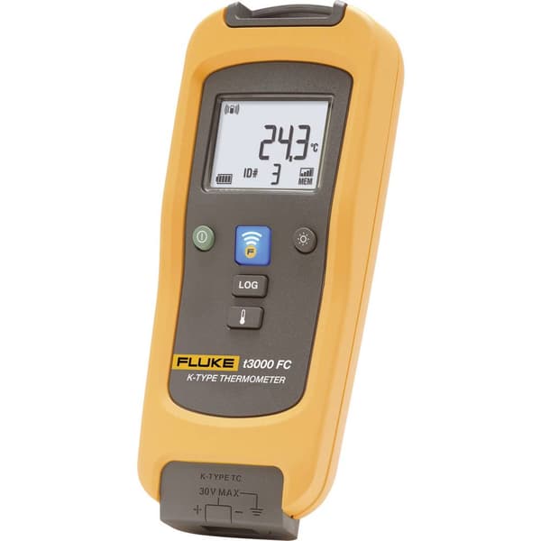 Fluke LK-t3000 FC Temperaturmätare -200 - +1372 °C Datalogger-funktion