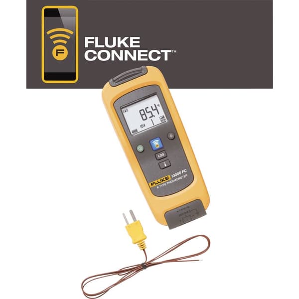 Fluke LK-t3000 FC Temperaturmätare -200 - +1372 °C Datalogger-funktion