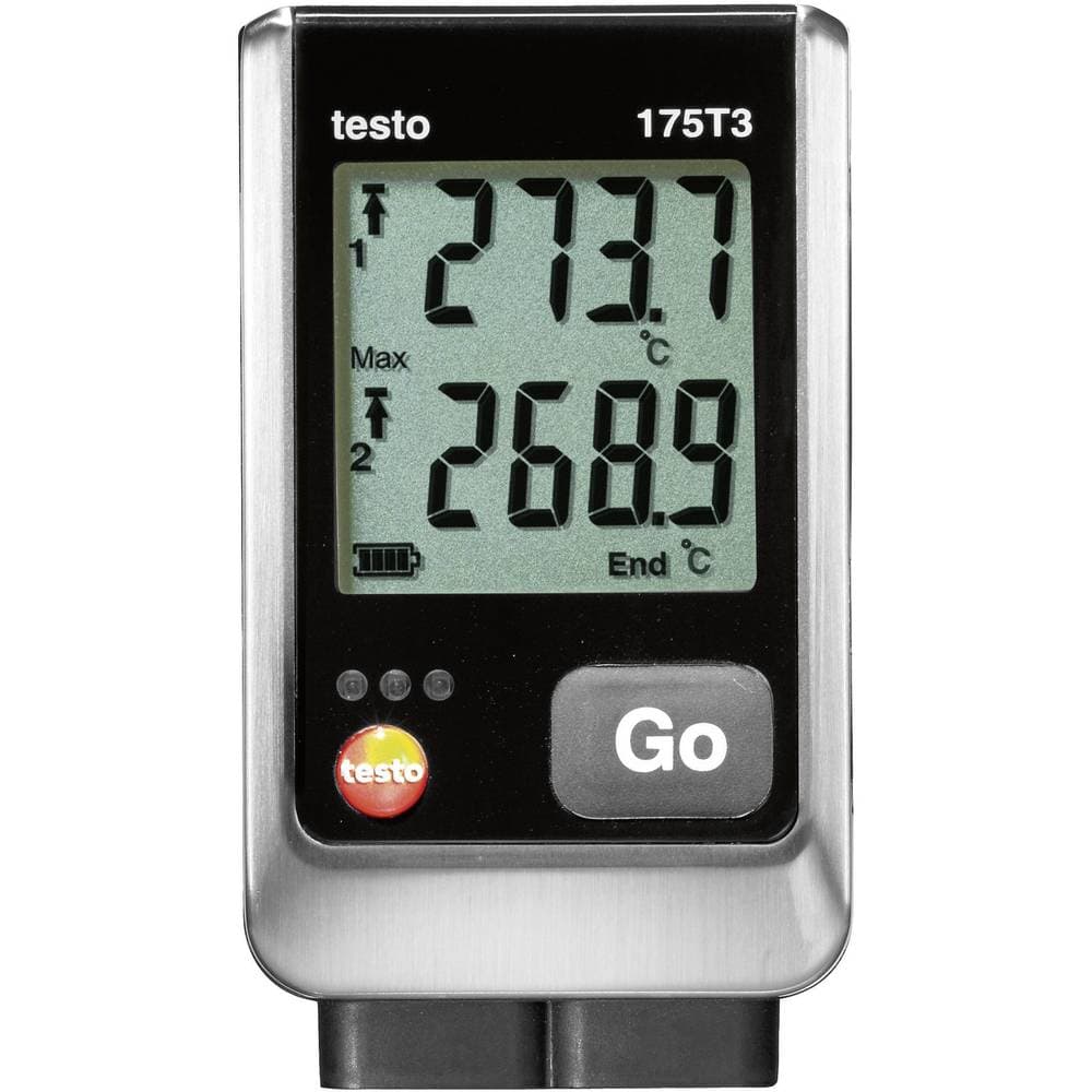 testo 175 T3 Temperatur-datalogger Mål Temperatur -50 til +1000 °C