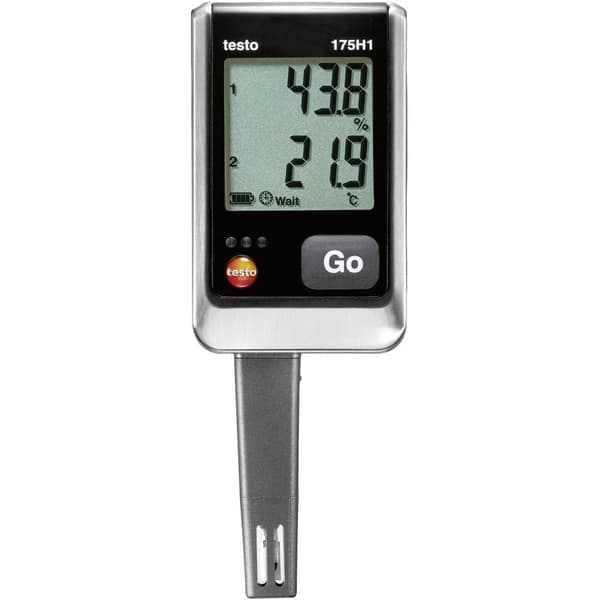 testo 0572 1754 175 H1 Fukt-datalogger Uppmätt värde Temperatur, Fuktighet -20 till +55 °C 0 till 100 % rF