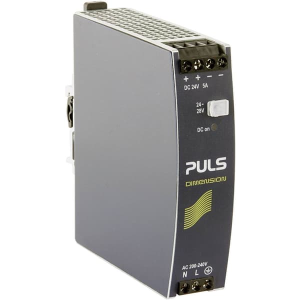PULS DIMENSION CS5.244 DIN-skena nätaggregat 24 V/DC 5 A 120 W Antal utgångar:1 x Innehåll 1 st