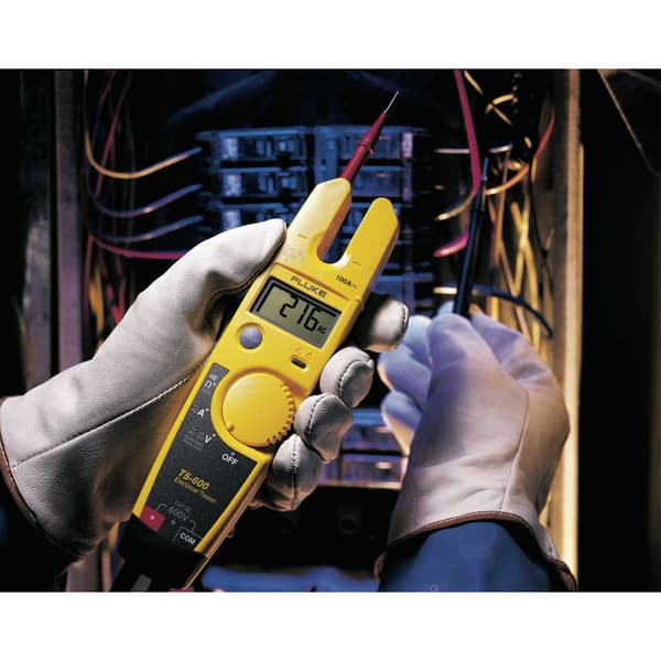Fluke T5-600 Tvåpolig spänningsprovare CAT III 600 V LCD, Akustik