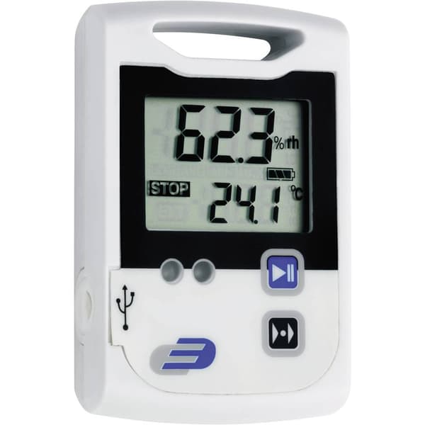 Dostmann Electronic 5005-0110 LOG110 Mutli-datalogger Uppmätt värde Fuktighet, Temperatur -30 till 70 °C 0 till 99 % rF