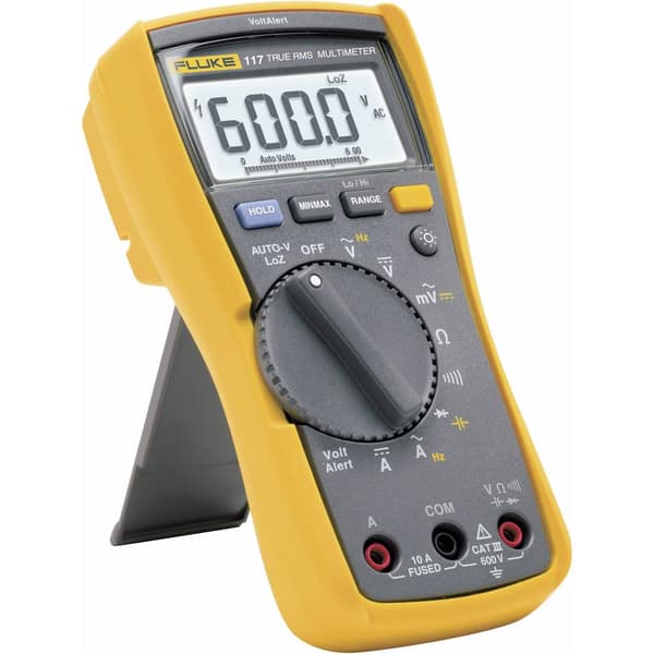 Fluke 2583647 Handmultimeter digital CAT III 600 V Display (Beräkningar): 6000