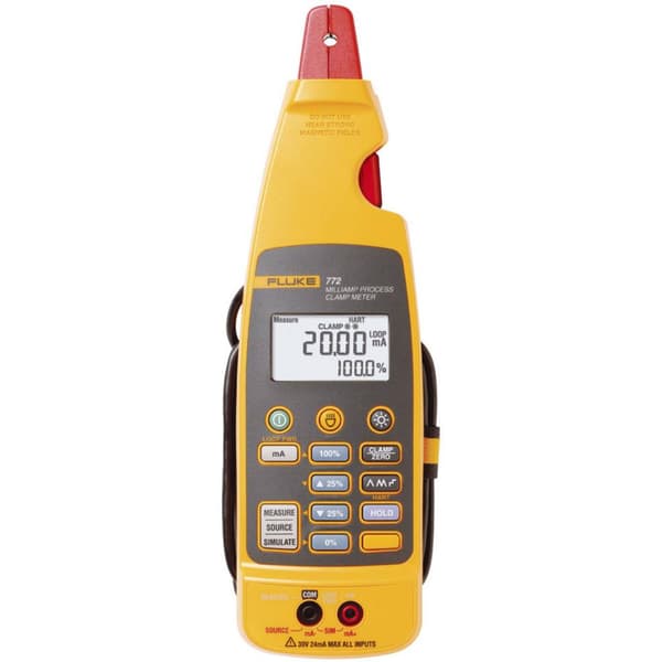 Fluke 3362352 Strömtång, Handmultimeter digital Process-strömutgång CAT II 300 V Display (Beräkningar): 1200
