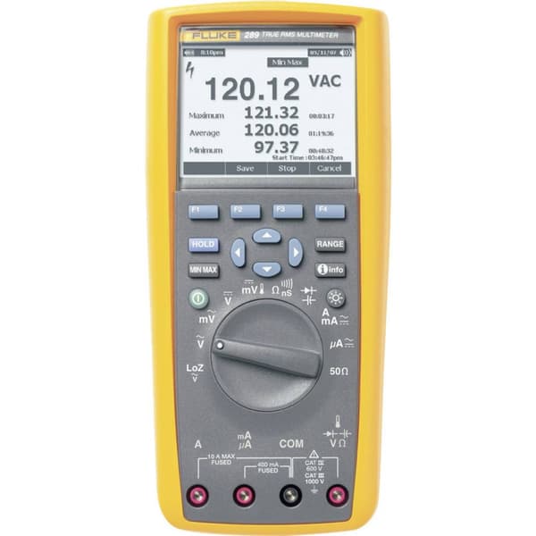Fluke 3947801 Handmultimeter digital Grafisk display, Datalogger CAT III 1000 V, CAT IV 600 V Display (Beräkningar): 50