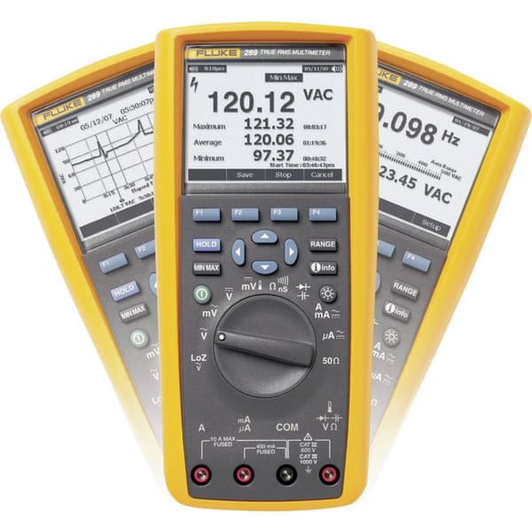 Fluke 3947801 Handmultimeter digital Grafisk display, Datalogger CAT III 1000 V, CAT IV 600 V Display (Beräkningar): 50
