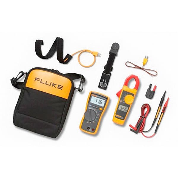 Fluke 4296029 Handmultimeter, Strömtång digital CAT III 600 V Display (Beräkningar): 6000