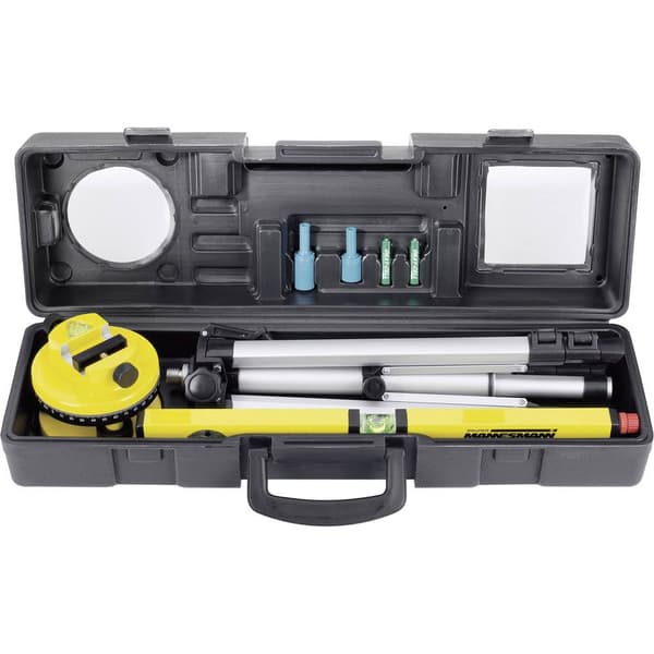 Brüder Mannesmann M81125 Laservattenpass inkl. Stativ 40 cm 30 m 0.5 mm/m