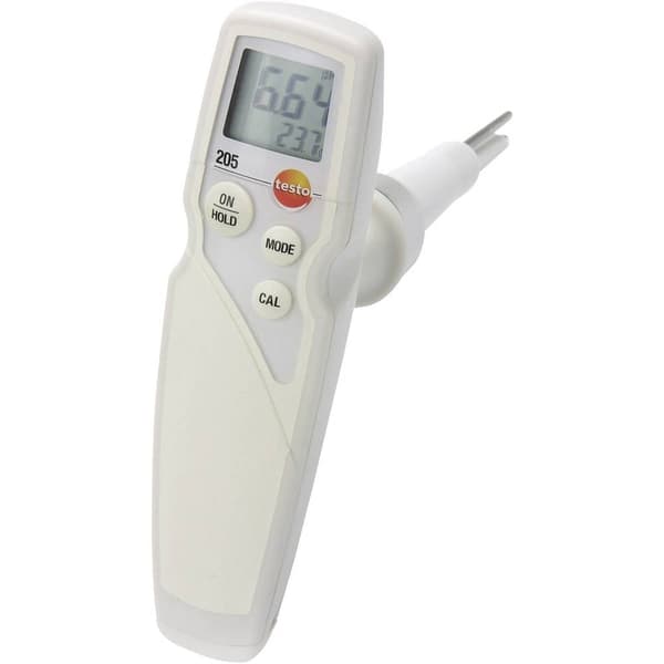 testo Set 205 Kombi-mätare pH-värde, Temperatur