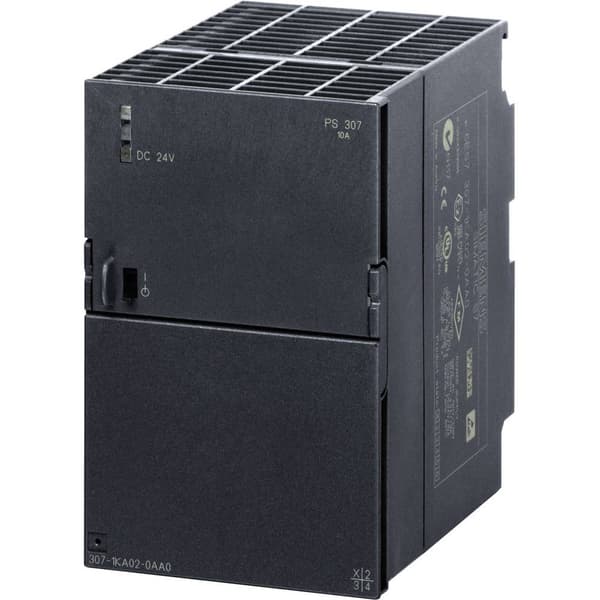 Siemens SIMATIC PS307 24 V/10 A DIN-skena nätaggregat 24 V/DC 10 A 240 W Antal utgångar:1 x Innehåll 1 st